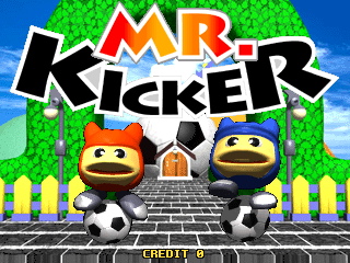 Mr. Kicker Title Screen
